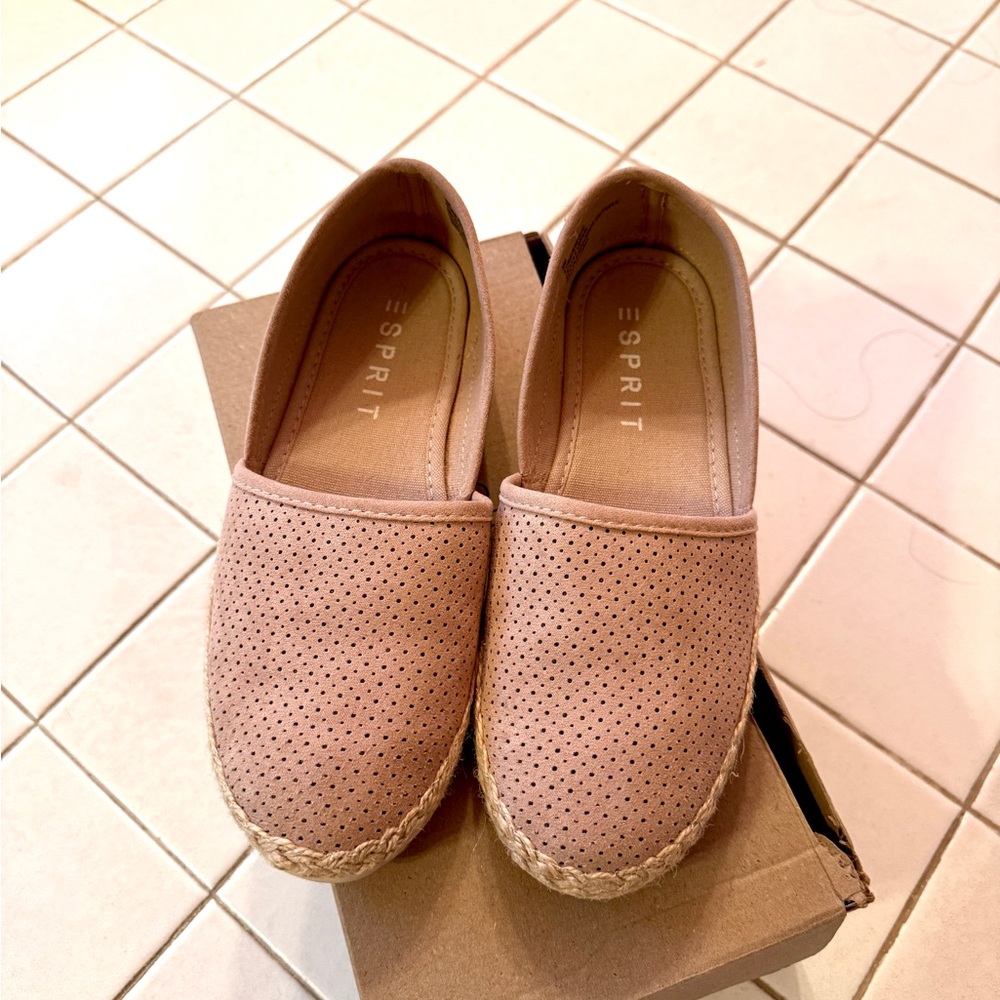 Esprit Women's Beige Espadrilles - Picture 5 of 6